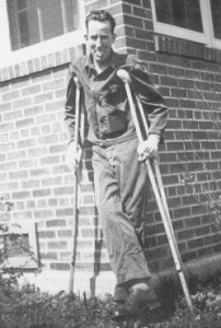 Recuperating from injuries sustained in combat